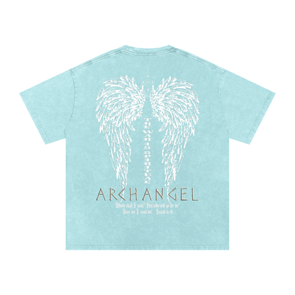 Chase Archangel Archangelo Snow Washed Oversized Cotton T-Shirt