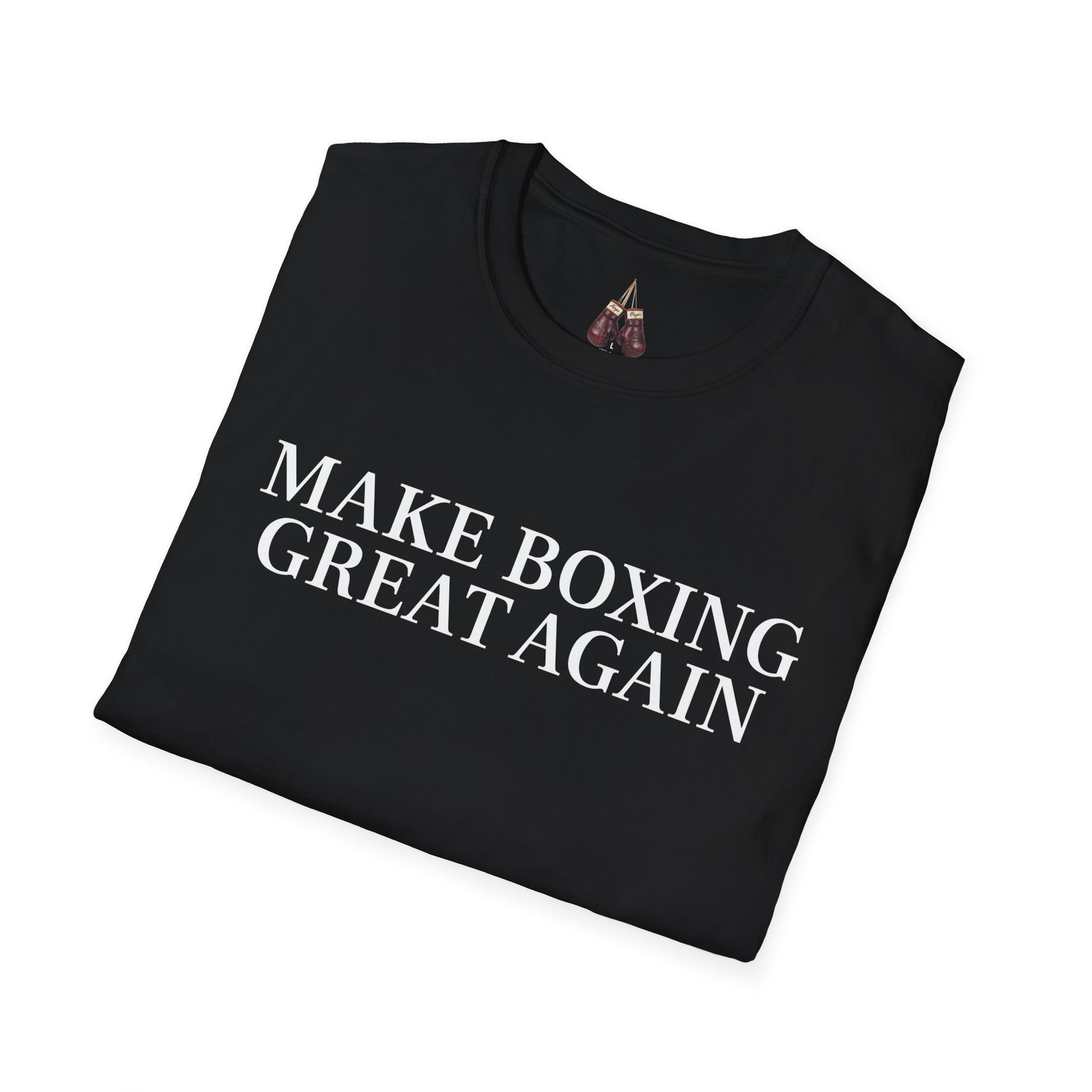 Make Boxing Great Enthusiast T-Shirt | Make Boxing Great Again Tee, Sports Shirt, Gym Top, Gift for Boxers, Boxing Fan Apparel - Kings Origin Apparel
