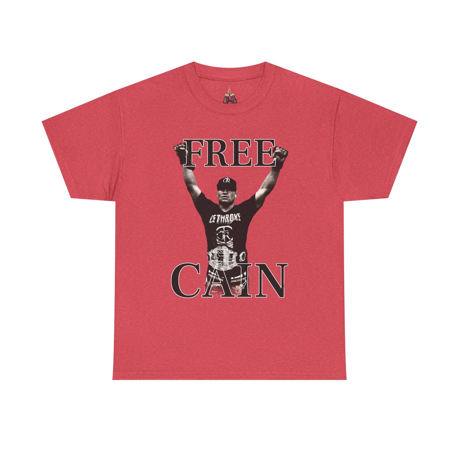 Free Cain V Graphic Tee - Unisex Heavy Cotton Shirt, Casual Wear, Streetwear, Gift for Activists, Statement Tee, Trendy Apparel - Kings Origin Apparel