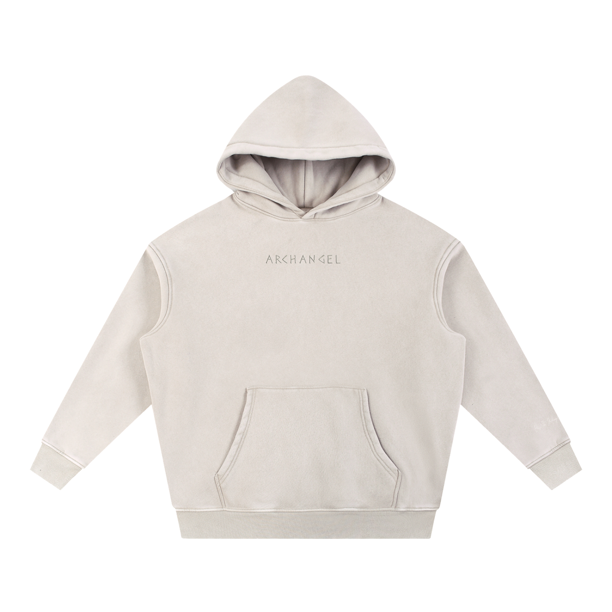 Chase Archangel Archangelo Snow Wash Fleece Oversize Hoodie