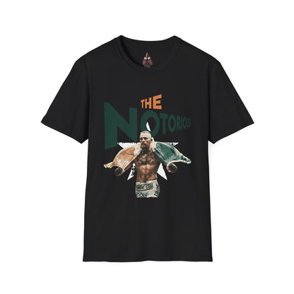 Notorious Conor McGregor  MMA Unisex Softstyle T-Shirt, Athletic Wear, Sports Fan Apparel, Gift for Fighters, Casual Graphic Tee