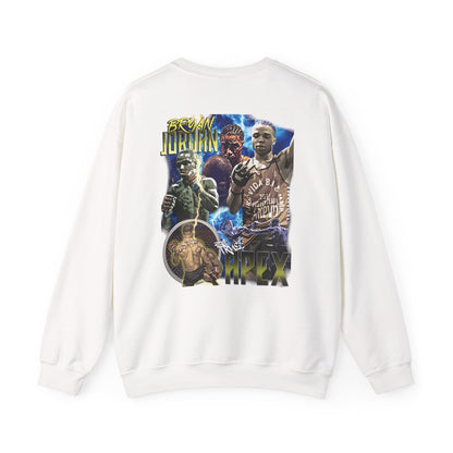 Bryan Jordan Apex MMA Sweatshirt Front and Back