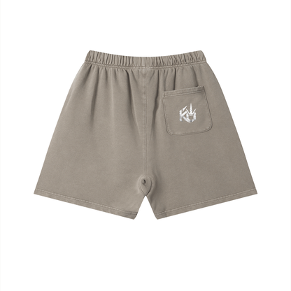 KO Unisex Vintage Wash Cotton Shorts