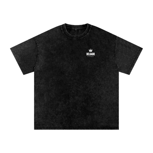 Lindolfo Delgado Snow Washed Oversized Cotton T-Shirt - Kings Origin Apparel
