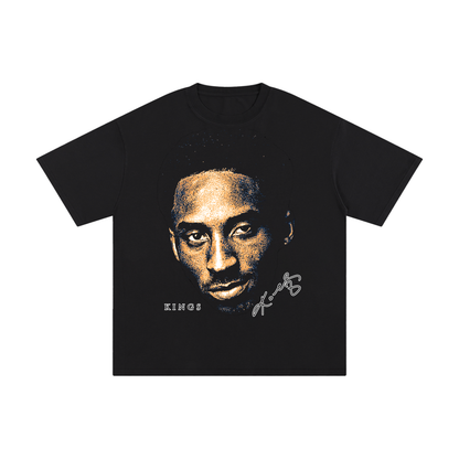 Kobe Bryant Big Face Oversized T-Shirt - Premium Lakers Legend Tribute Tee | Vintage Black Mamba Apparel
