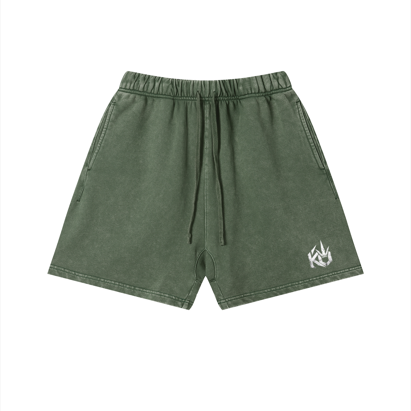 KO Unisex Vintage Wash Cotton Shorts
