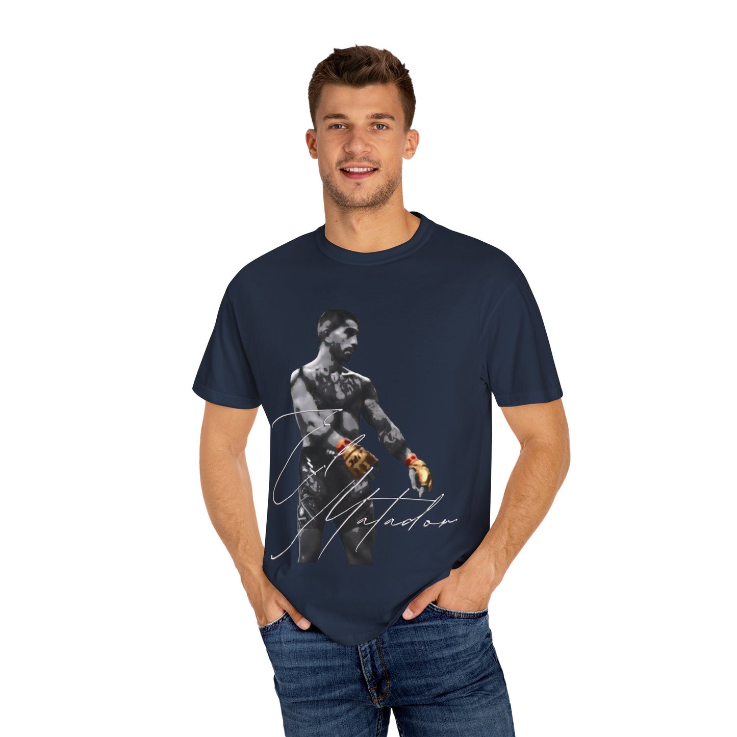 Ilia Topuria "El Matador"- Unisex Heavyweight Cotton T-shirt