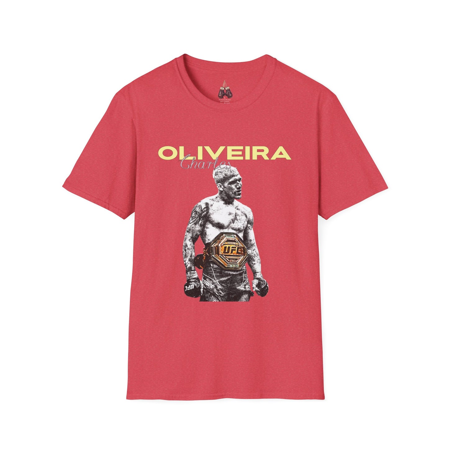 UFC Champion Charles Oliveira Unisex T-Shirt, Sports Fan Tee, Fitness Apparel, Gift for MMA Lovers, Gym Shirt, Casual Wear