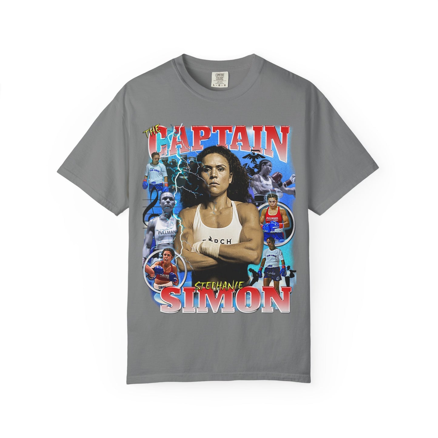 Stephaine Simon The Captain Bootleg Boxing T-Shirt