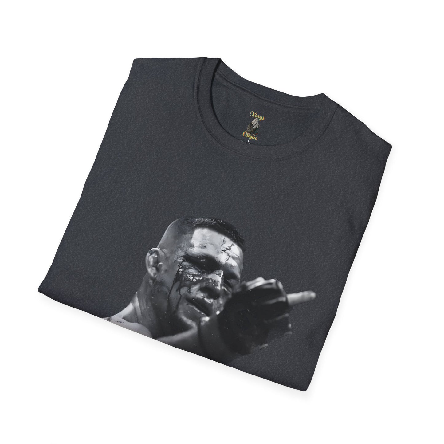 Nate Diaz Middle Finger- Unisex Softstyle T-Shirt