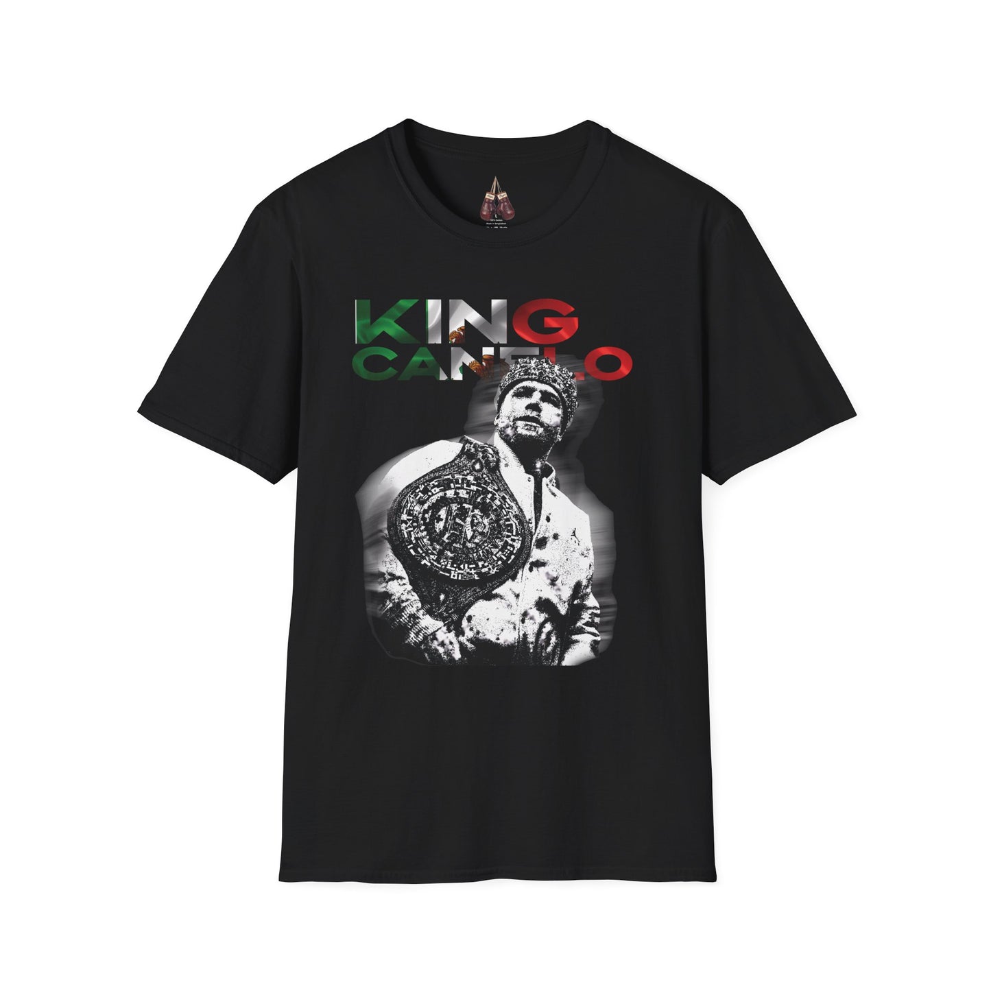 Canelo Alvarez King T-Shirt, Boxing Apparel, Sports Fan Gift, Unisex Graphic Tee, Casual Wear, Mexican Pride Shirt