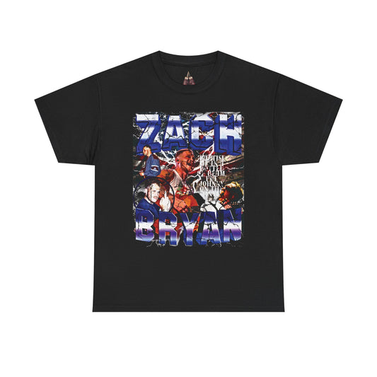 Zach Bryan Bootleg Graphic Tee, Unisex Music Shirt, Trendy Cotton Top, Gift