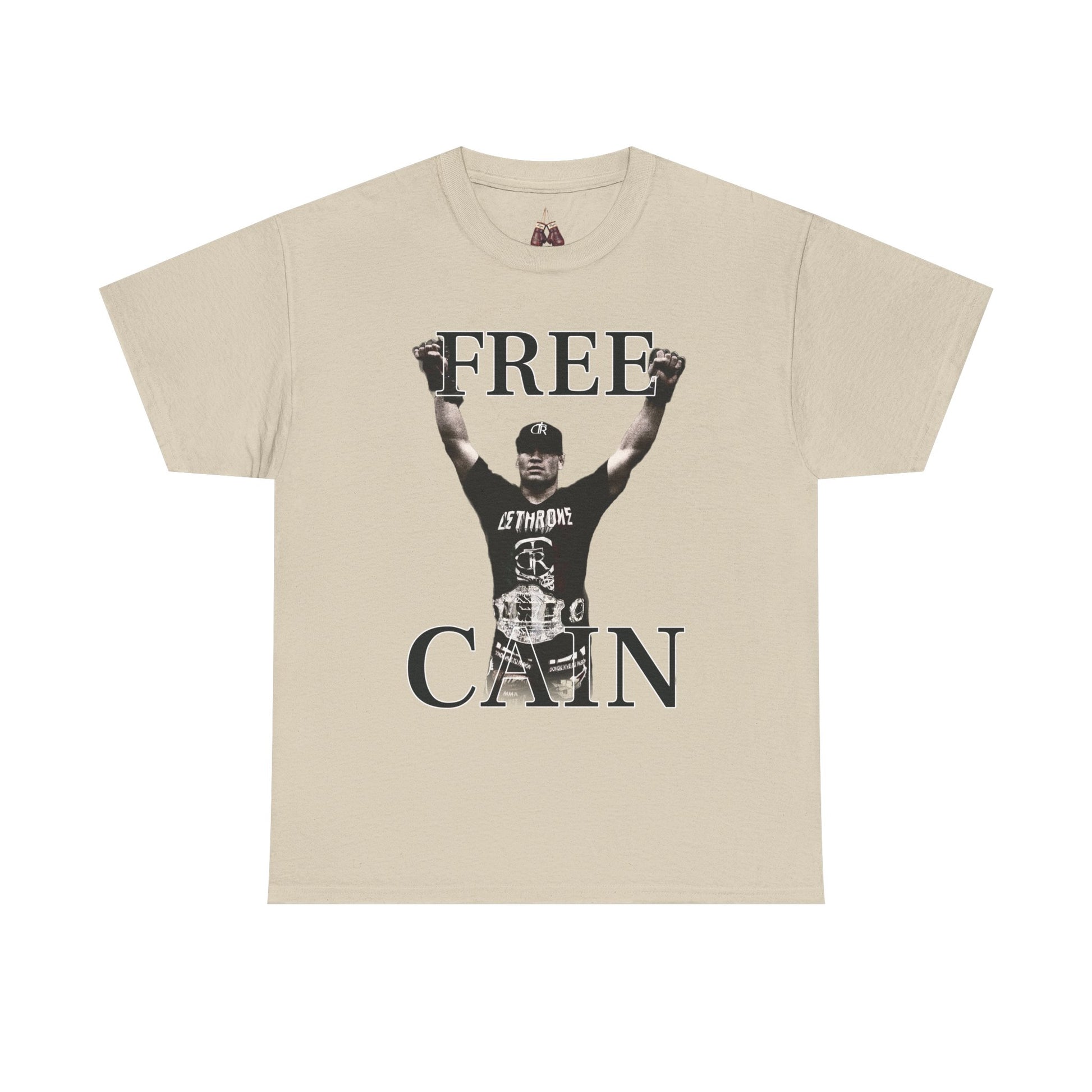 Free Cain V Graphic Tee - Unisex Heavy Cotton Shirt, Casual Wear, Streetwear, Gift for Activists, Statement Tee, Trendy Apparel - Kings Origin Apparel