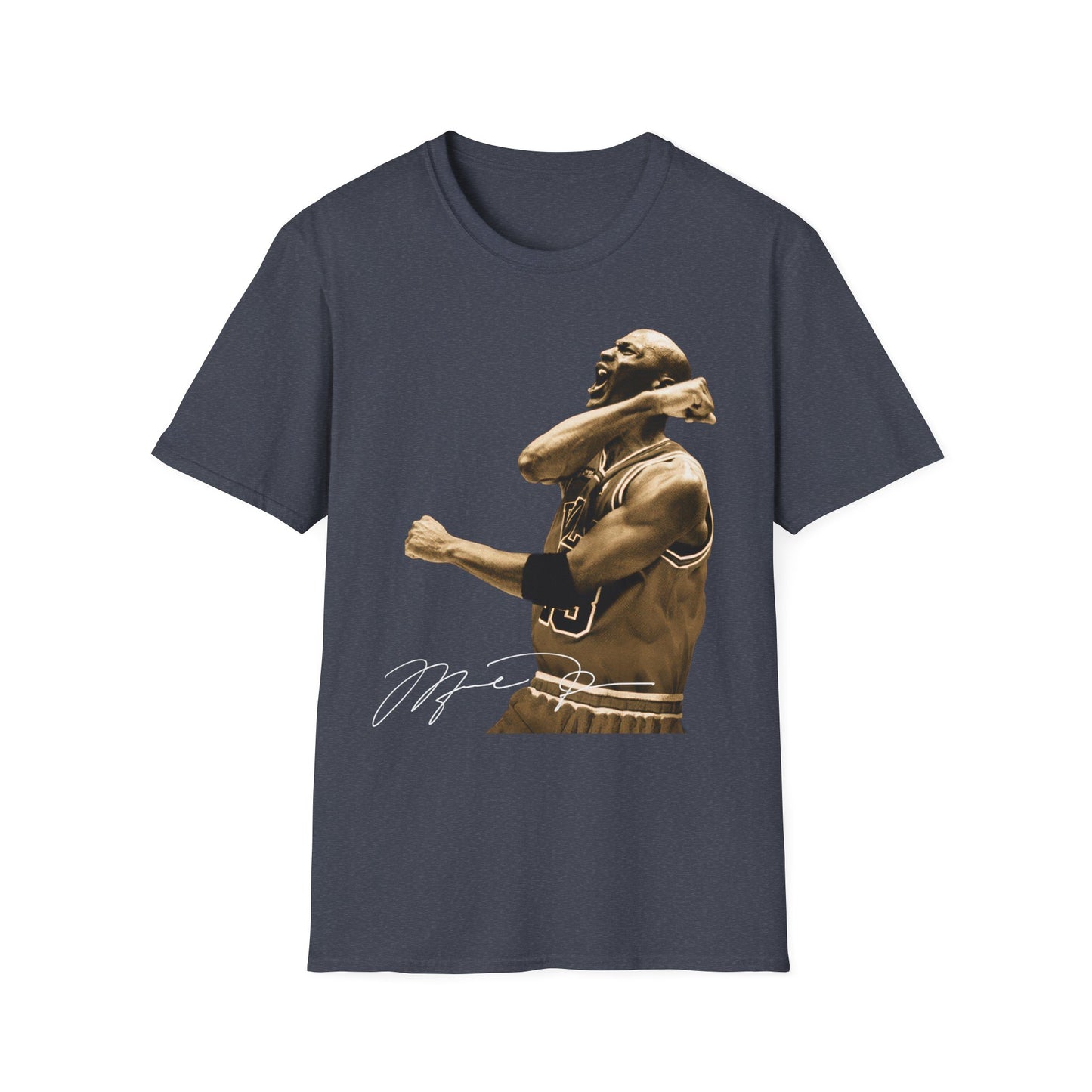 Michael Jordan "Competitive Fire" Unisex Softstyle Cotton Blend T-Shirt