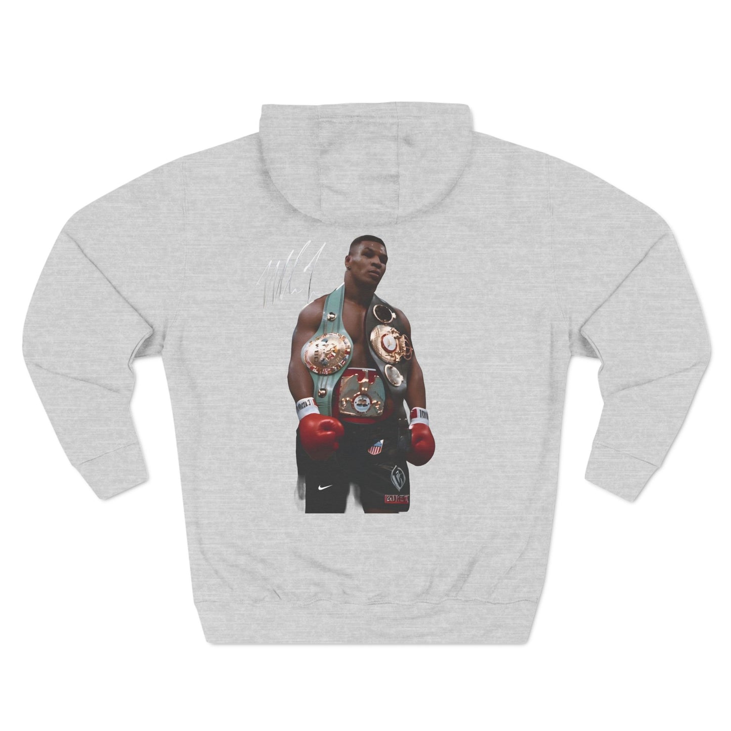 Iron Mike Tyson The Unified King Tyson- Three-Panel Fleece Hoodie