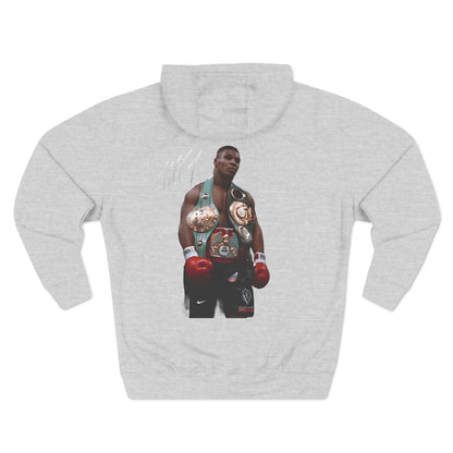 Iron Mike Tyson The Unified King Tyson- Three-Panel Fleece Hoodie