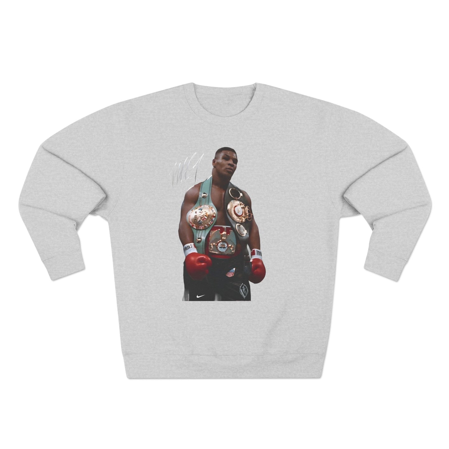 Iron Mike Tyson Sweatshirt- Unisex Crewneck Sweatshirt