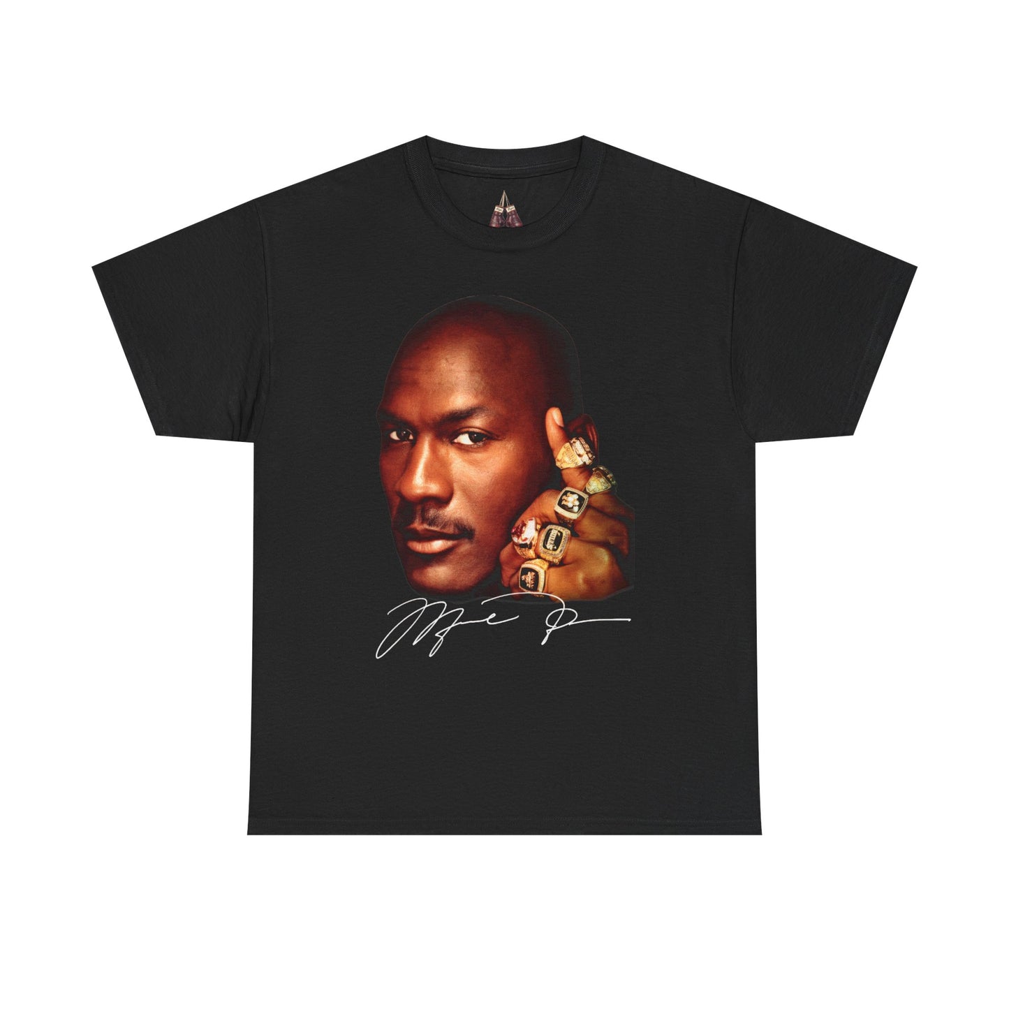 MJ Six Championship 6 Rings Last Dance Graphic 90's Bulls T-Shirt