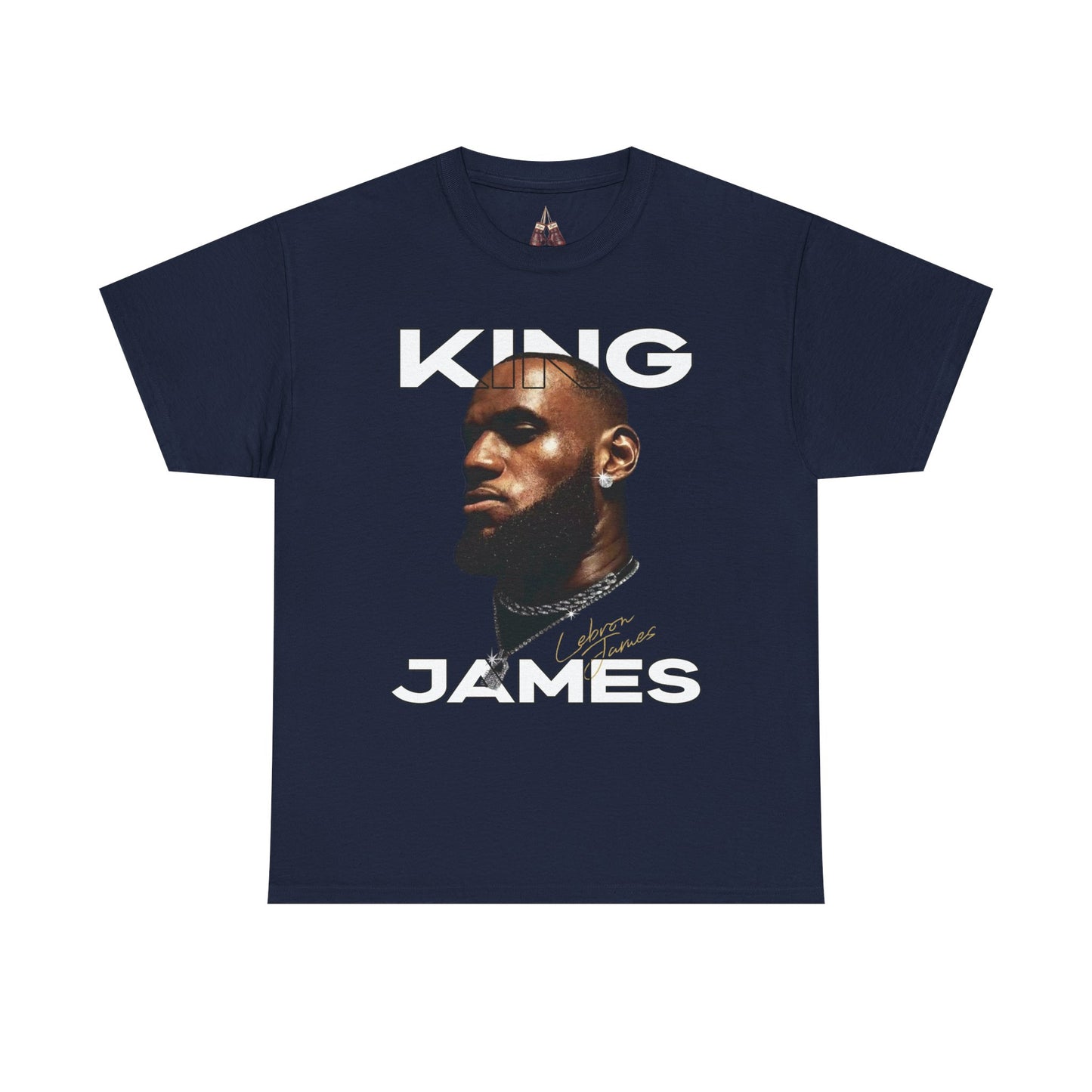 King James Graphic Tee, Unisex Heavy Cotton Tee, Basketball Fan Shirt, Gift for Sports Lovers, Stylish Casual Wear, Sports Apparel - Kings Origin Apparel