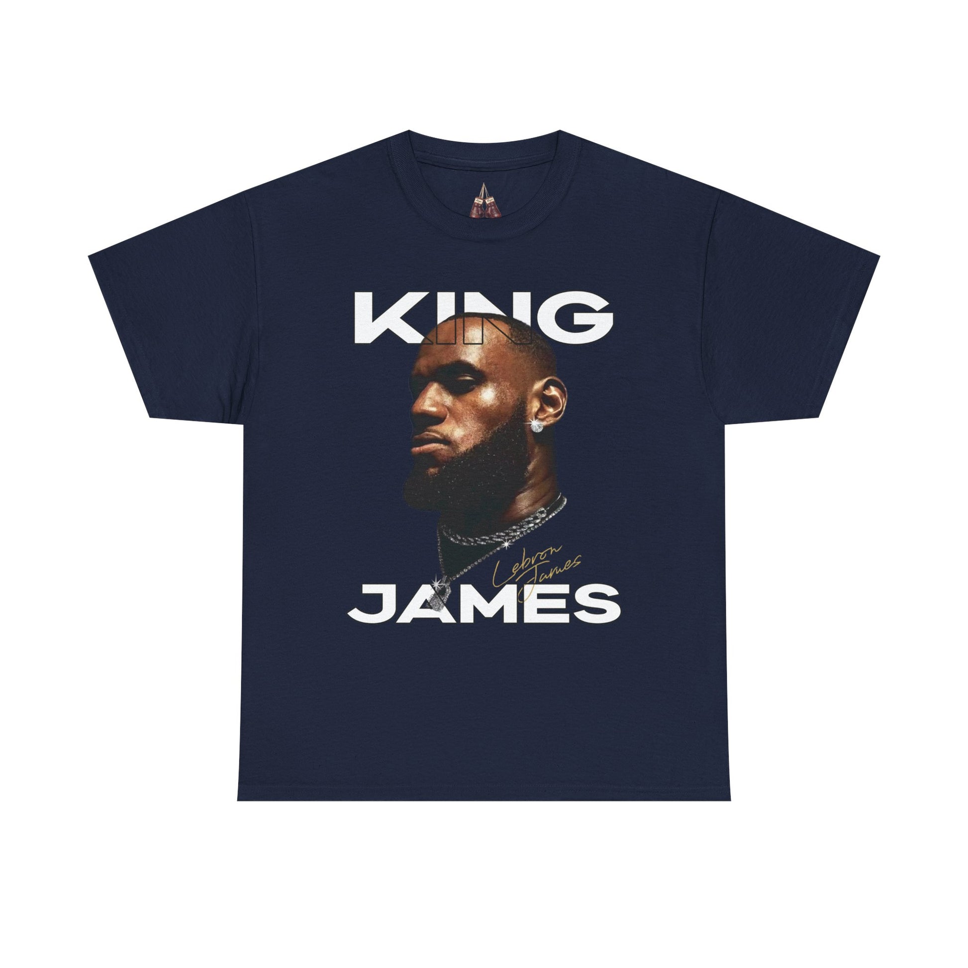 King James Graphic Tee, Unisex Heavy Cotton Tee, Basketball Fan Shirt, Gift for Sports Lovers, Stylish Casual Wear, Sports Apparel - Kings Origin Apparel
