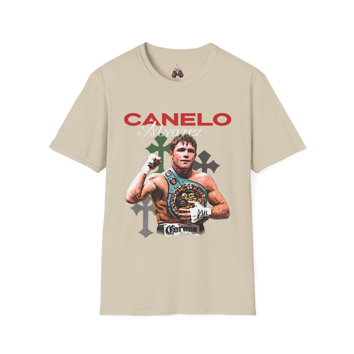 Canelo Alvarez Unisex Softstyle T-Shirt, Sports Fan Apparel, Boxing Gift, Casual Wear, Birthday Present, Concert Outfit