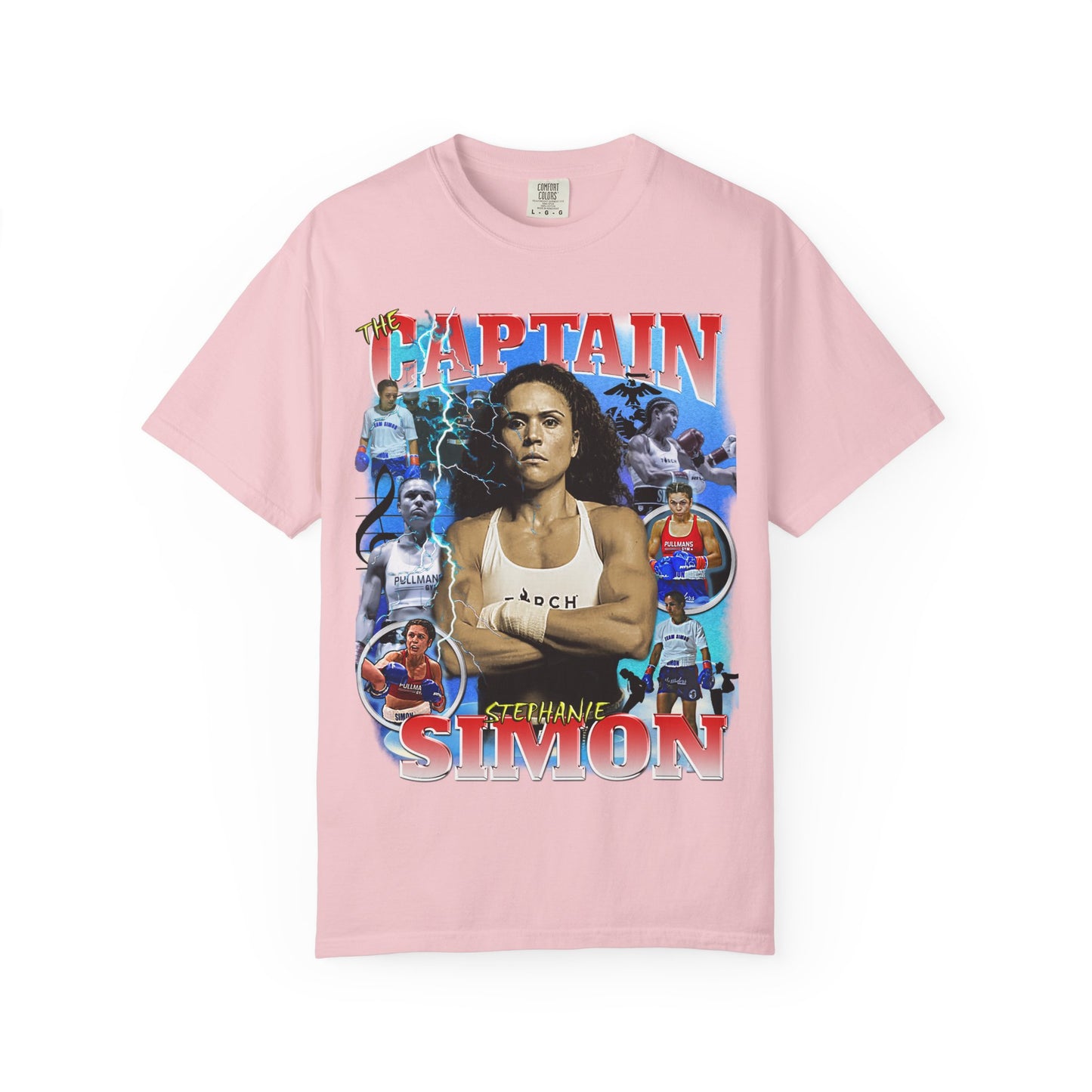Stephaine Simon The Captain Bootleg Boxing T-Shirt