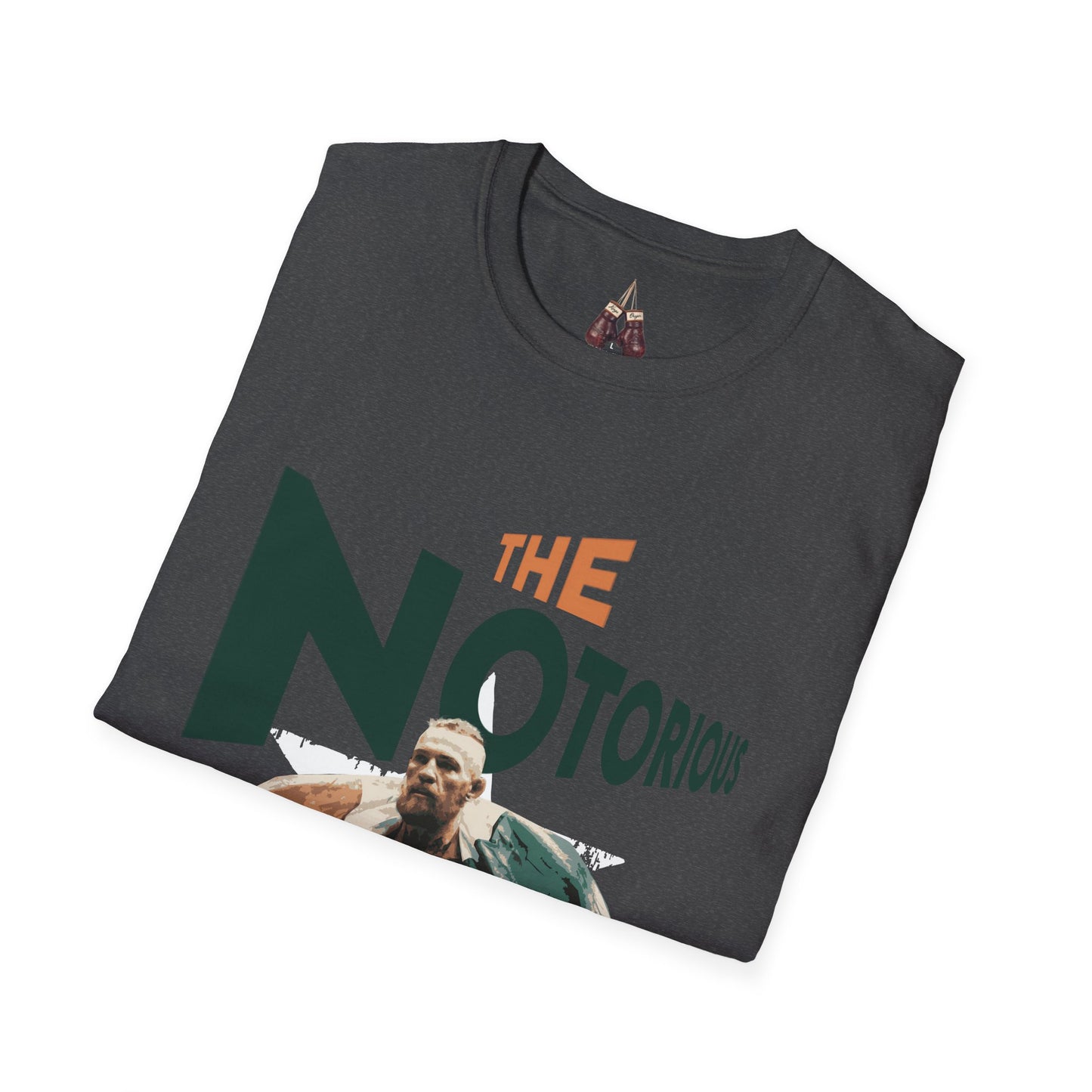 Notorious Conor McGregor  MMA Unisex Softstyle T-Shirt, Athletic Wear, Sports Fan Apparel, Gift for Fighters, Casual Graphic Tee