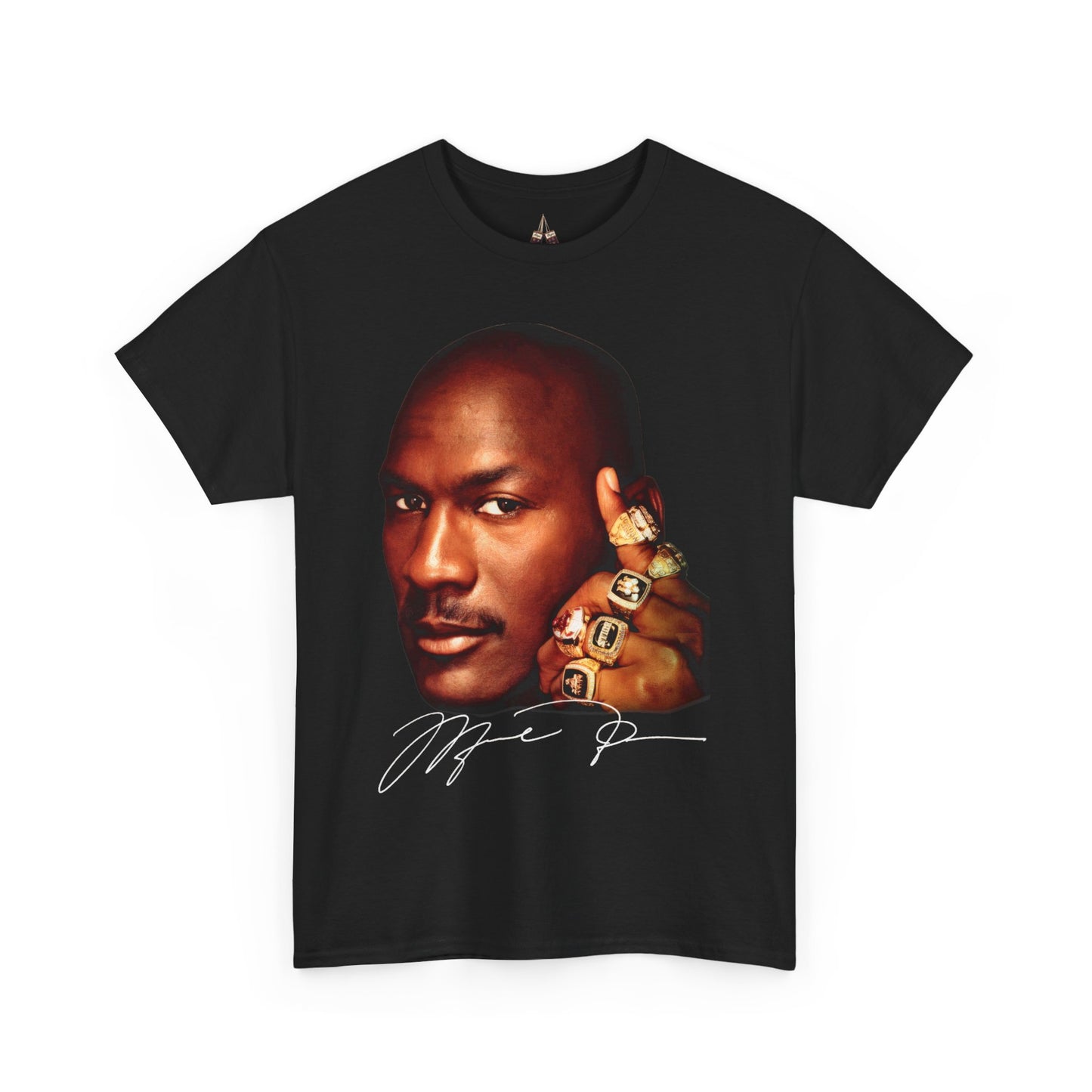 MJ Six Championship 6 Rings Last Dance Graphic 90's Bulls T-Shirt