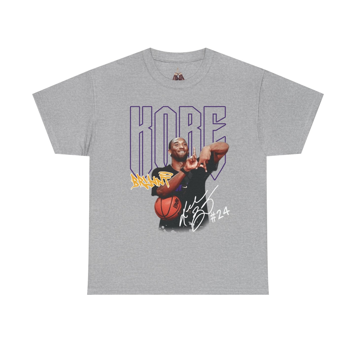 Kobe Bryant Championship Rings Basketball Graphic T-shirt Love LA