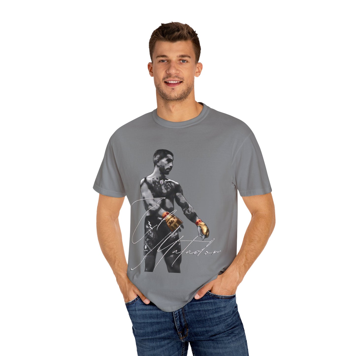 Ilia Topuria "El Matador"- Unisex Heavyweight Cotton T-shirt