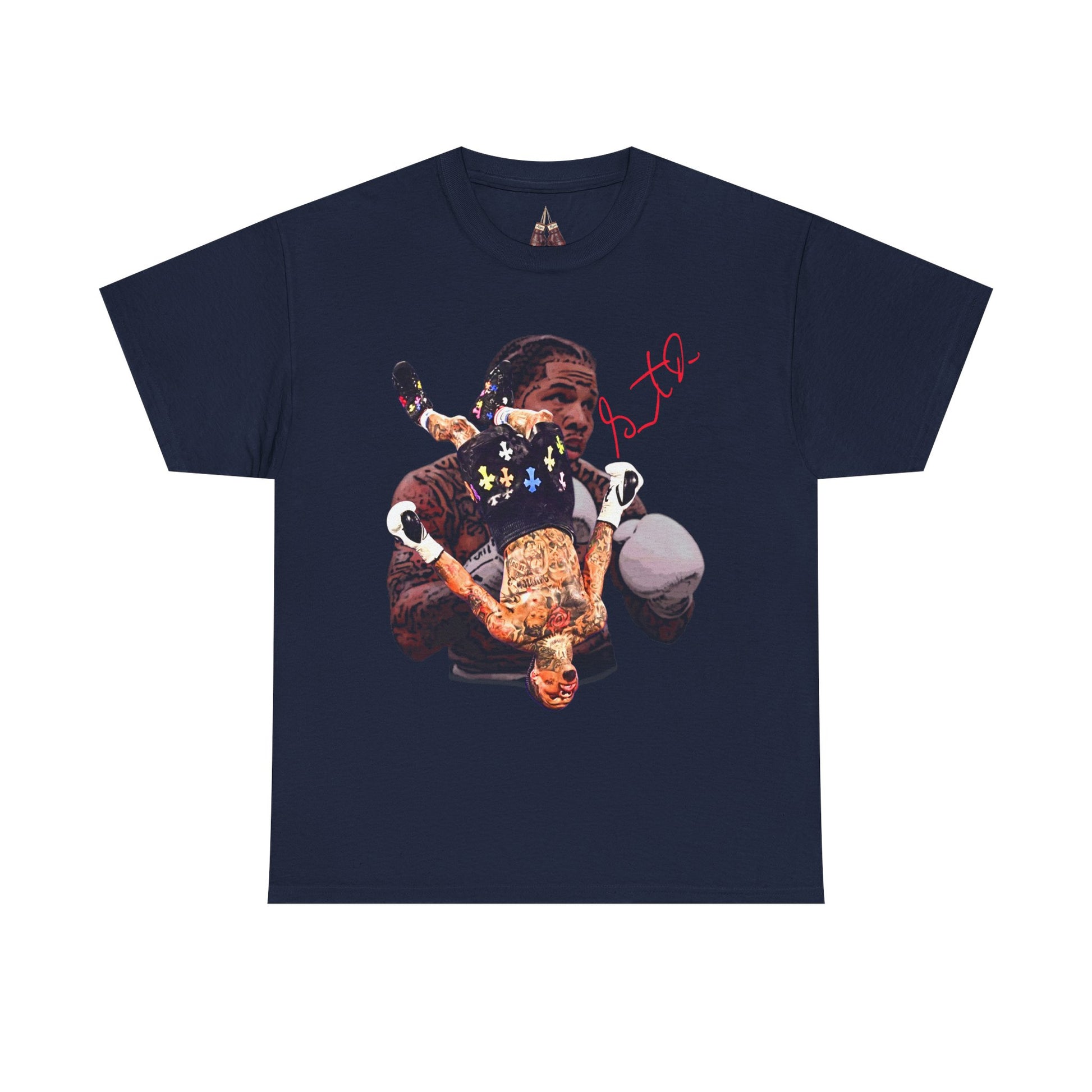 Gervonta Tank Davis Boxing Graphic Tee with Bold Design - Unisex Heavyweight Cotton T-shirt - Kings Origin Apparel