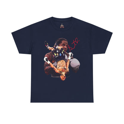 Gervonta Tank Davis Boxing Graphic Tee with Bold Design - Unisex Heavyweight Cotton T-shirt - Kings Origin Apparel