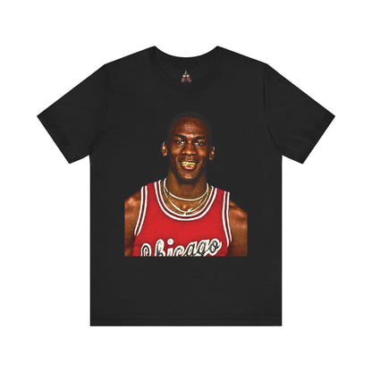 Michael Jordan All The Gold- Unisex Jersey Short Sleeve Lightweight Cotton Tee