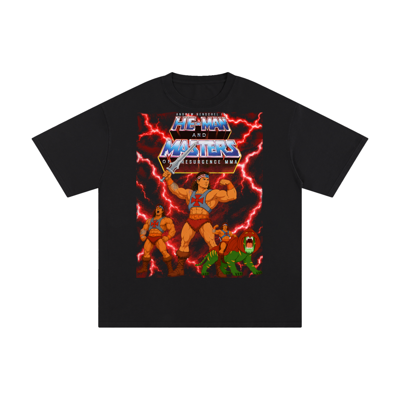 Andrew Henschel He-Man Cotton T-Shirt
