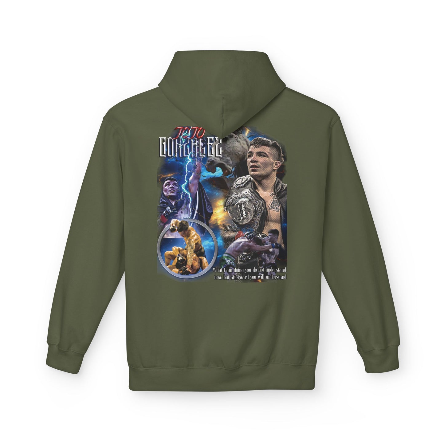 Joel Jojo Gonzalez Stallion Bootleg MMA Hoodie