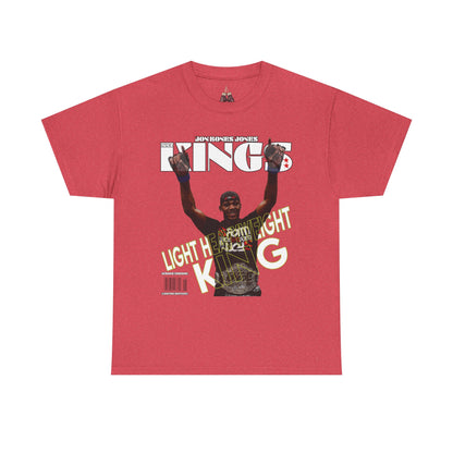 Jon Jones UFC King Graphic Unisex Heavyweight Cotton Tee