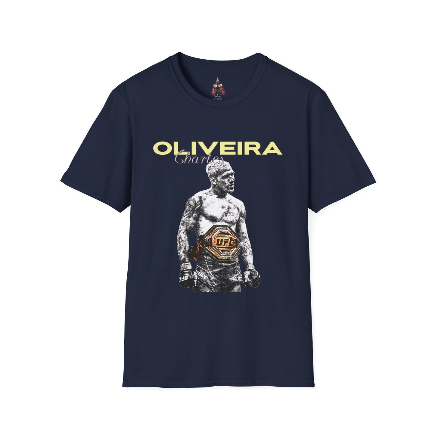 UFC Champion Charles Oliveira Unisex T-Shirt, Sports Fan Tee, Fitness Apparel, Gift for MMA Lovers, Gym Shirt, Casual Wear