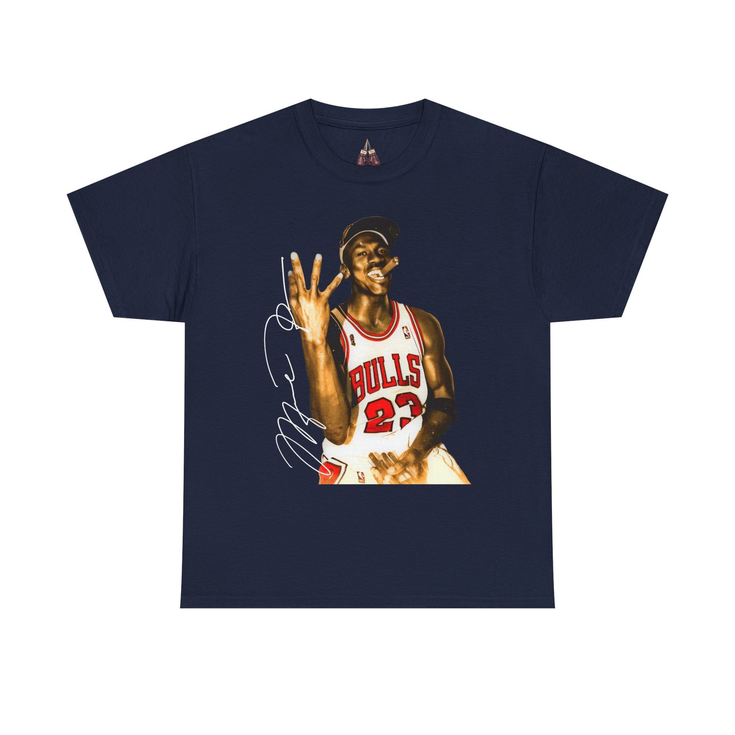 Michael Jordan 3-peat Unisex Heavyweight Cotton Tee