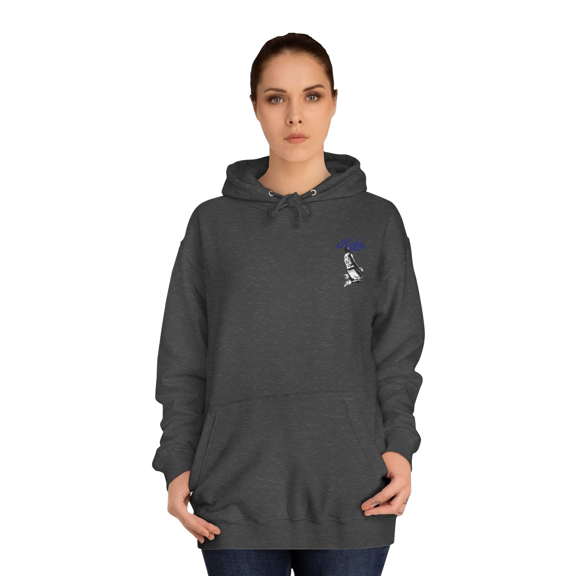 Kobe Bryant Unisex College Hoodie - Comfy Athletic Wear, Fashionable Gift for Sports Lovers, Casual Streetwear for College, Great for Game - Kings Origin Apparel