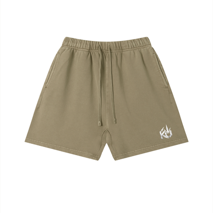 KO Unisex Vintage Wash Cotton Shorts