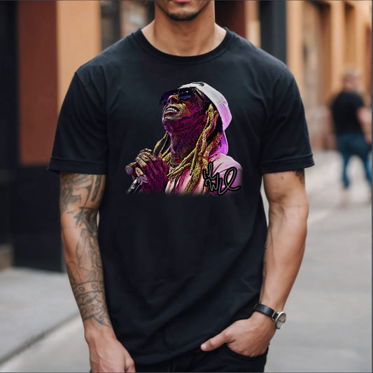 Lil Wayne T-Shirt Weezy F Baby Dwayne Carter Tha Carter Concert Merch Graphic Tee - Kings Origin Apparel