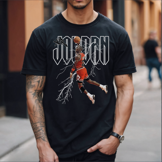 Michael Jordan Retro Basketball Tee