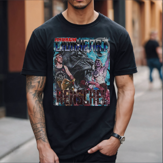 Andrew Lionheart Distressed 90s Bootleg Tee