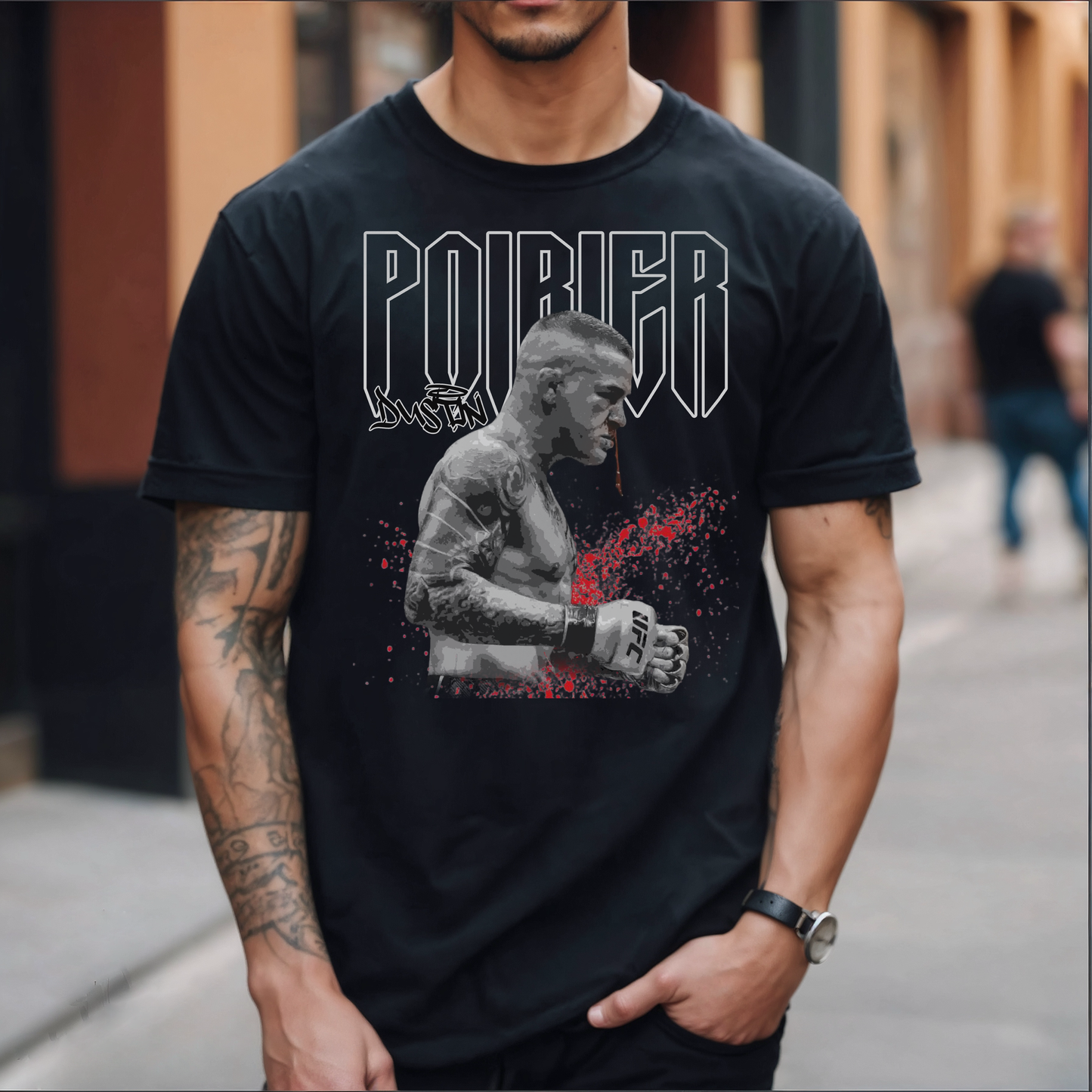 Dustin Poirier The Diamond Heavyweight Cotton Tee