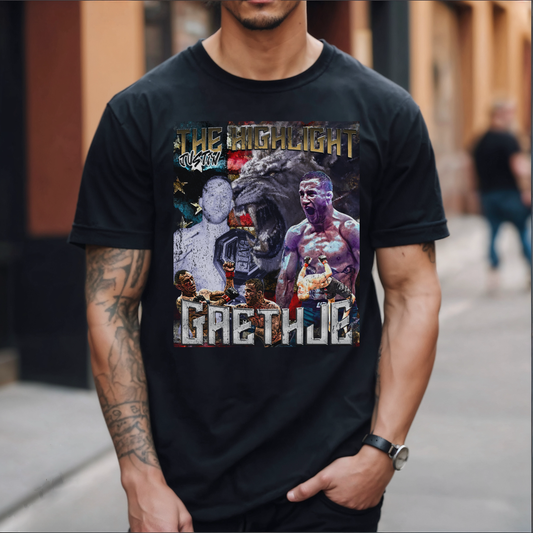 Justin Gaethje UFC MMA T-shirt