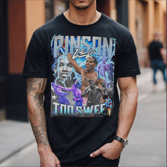 Zek Too Sweet Pinson Bootleg MMA Tee