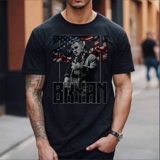 Zach Bryan Vintage Americana Music Tee