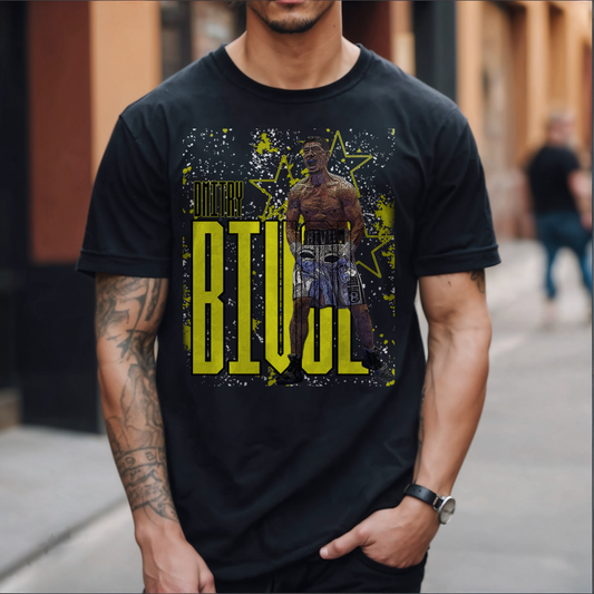 Dmitry Bivol Unisex Softstyle T-Shirt, Fun Graphic Tee, Casual Wear, Gift for Sports Fans, Unique Statement Shirt, Everyday Style