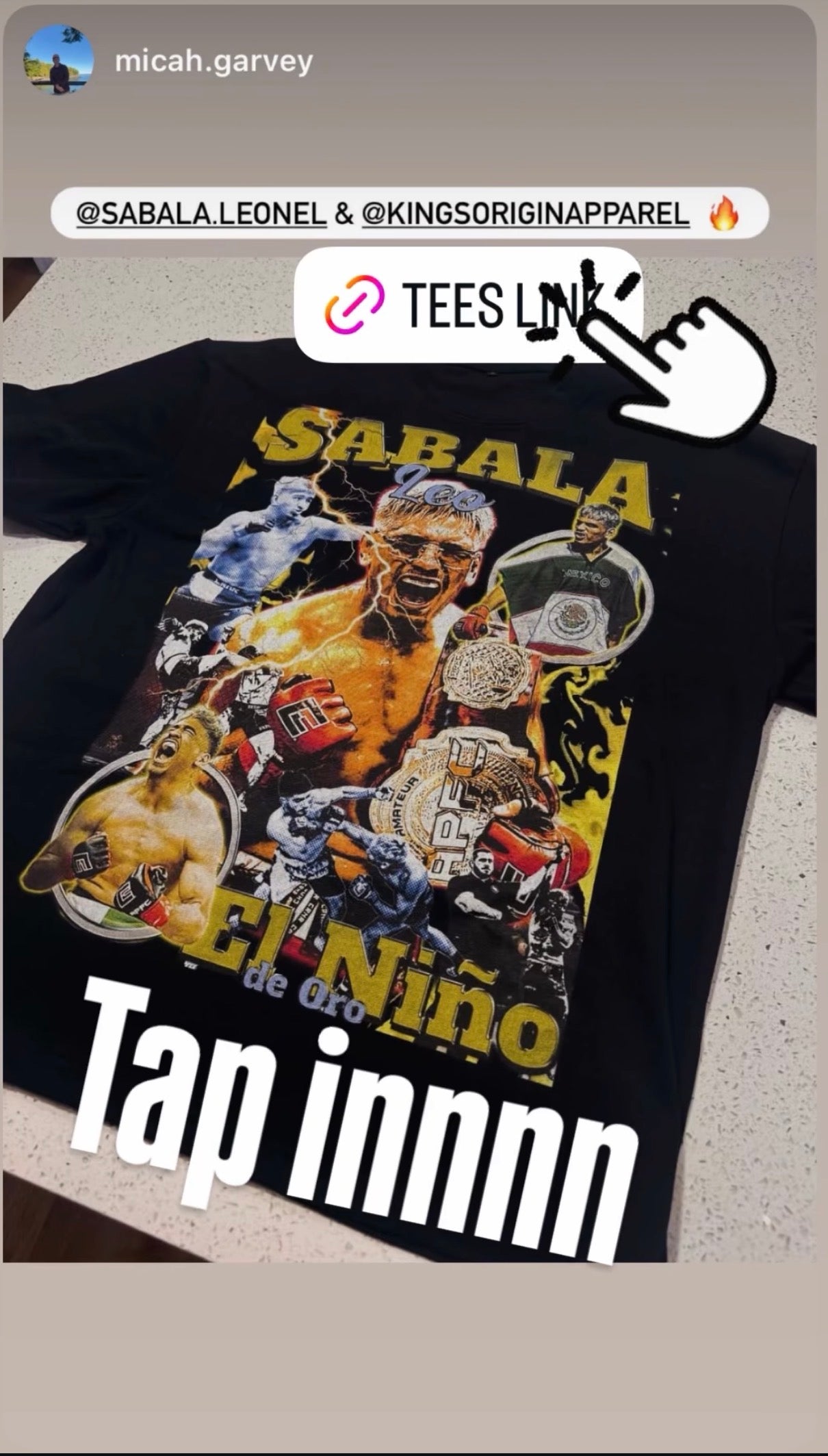 Leo El Nino Fight Shirt