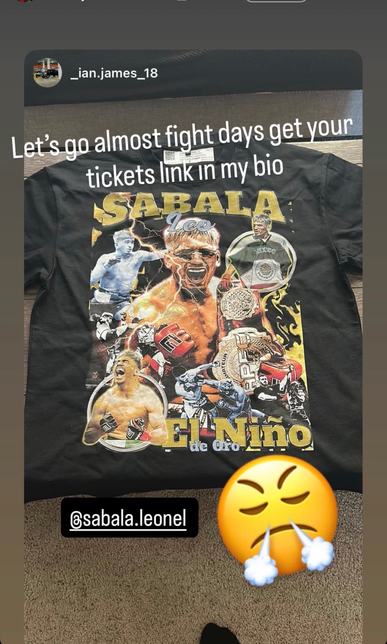Leo El Nino Fight Shirt